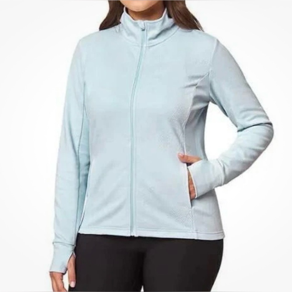 Mondetta Light Blue Full-Zip Utility Jacket
